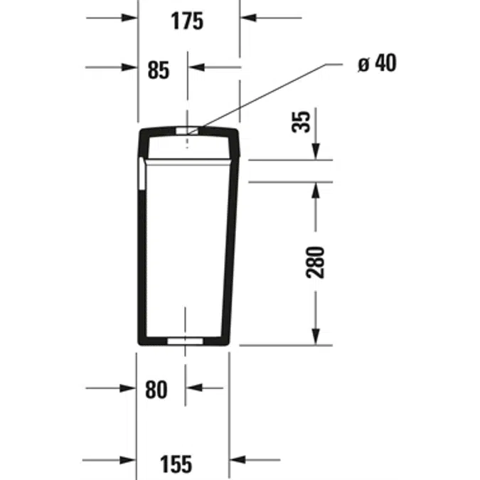 D-Code Cisterna Blanco 175 mm - 094020