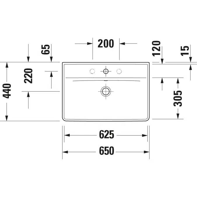 D-Neo Washbasin - 236665