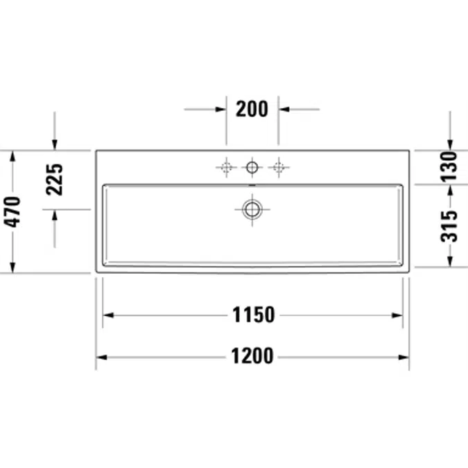 Vero Air sink 235012