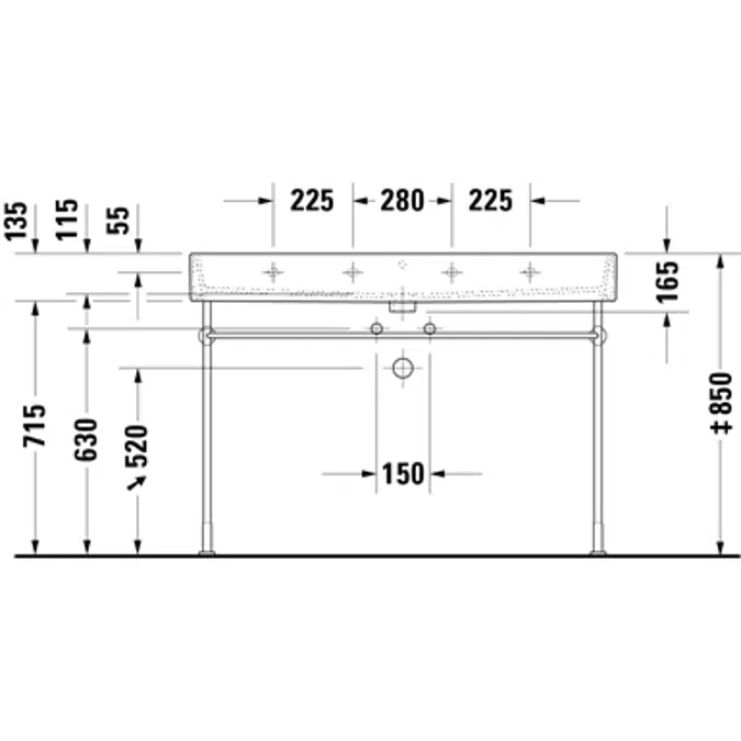 Vero Air sink 235012