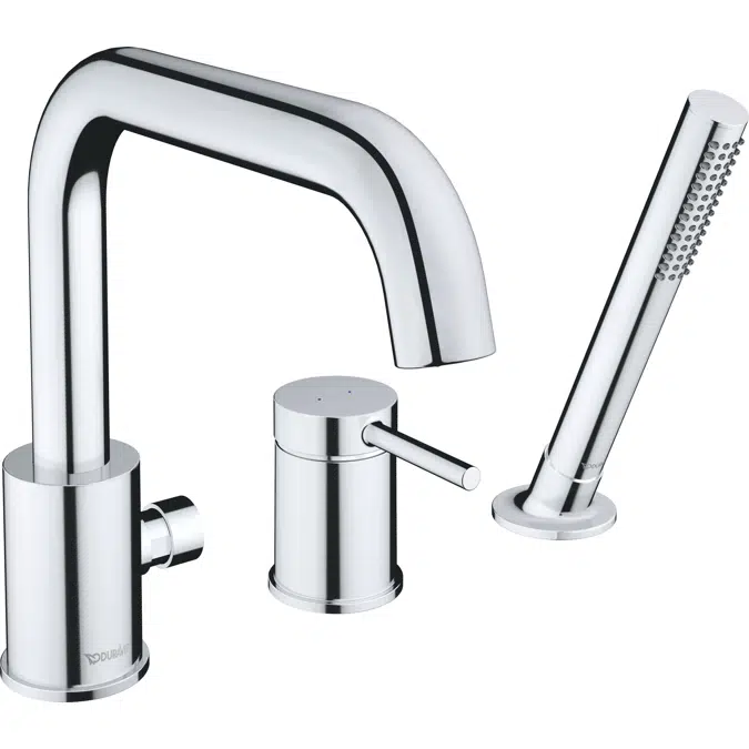 Circle 3 Hole bath mixer Chrome High Gloss - CE5260000