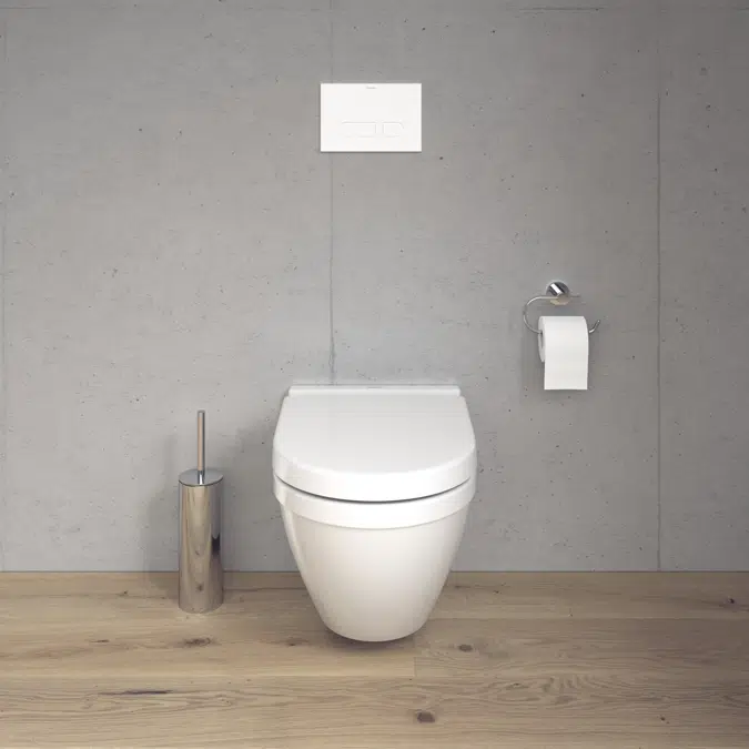 Starck 3 Wall-mounted toilet White High Gloss 540 mm - 220009