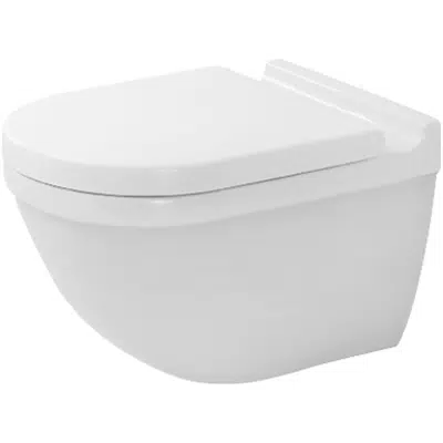 obraz dla Starck 3 wall-mounted toilet 252709