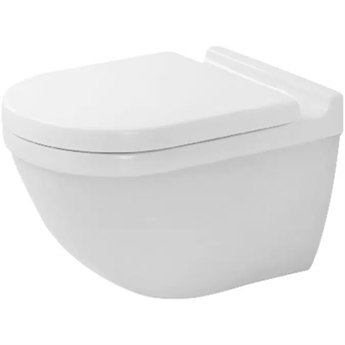 Starck 3 wall-mounted toilet 252709