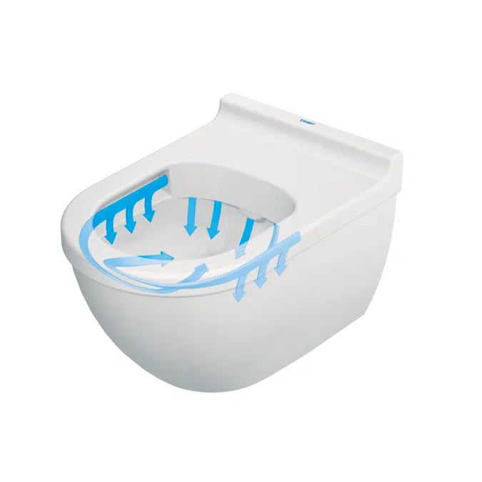 Starck 3 wall-mounted toilet 252709