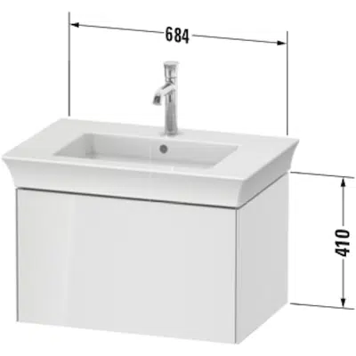 Image for WT4241 Vanity-unit-wall-mounted