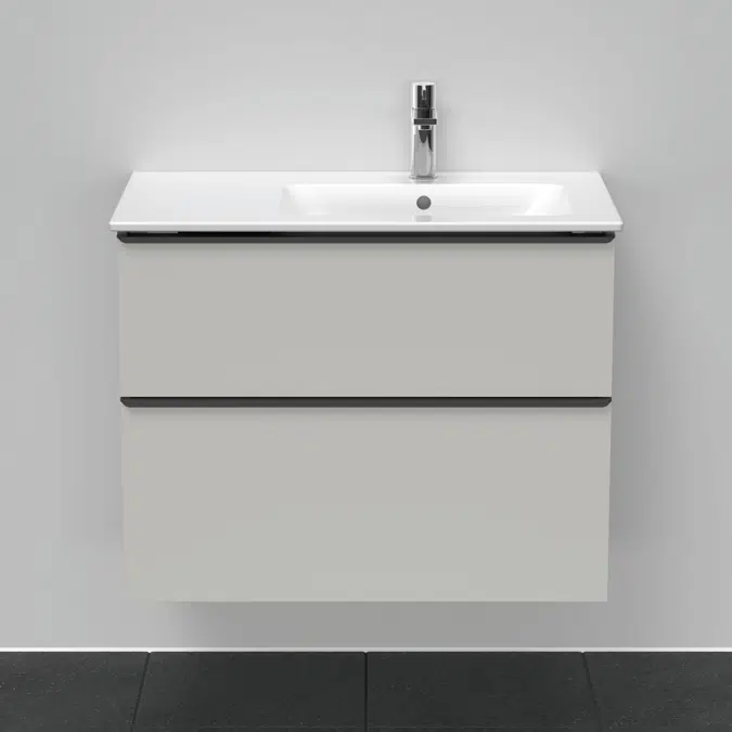 DE4367 D-Neo Vanity unit wall-mounted