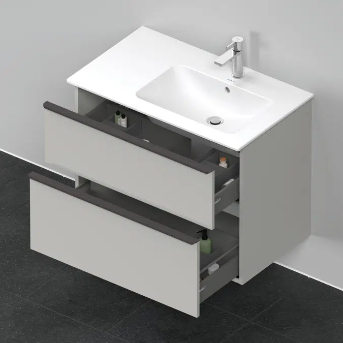 DE4367 D-Neo Vanity unit wall-mounted