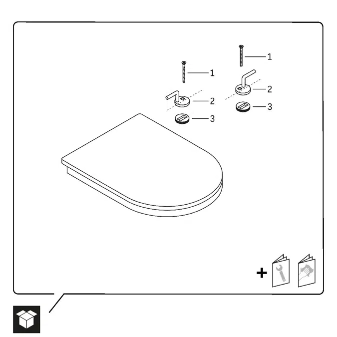 Universal WC-Sitz 006691