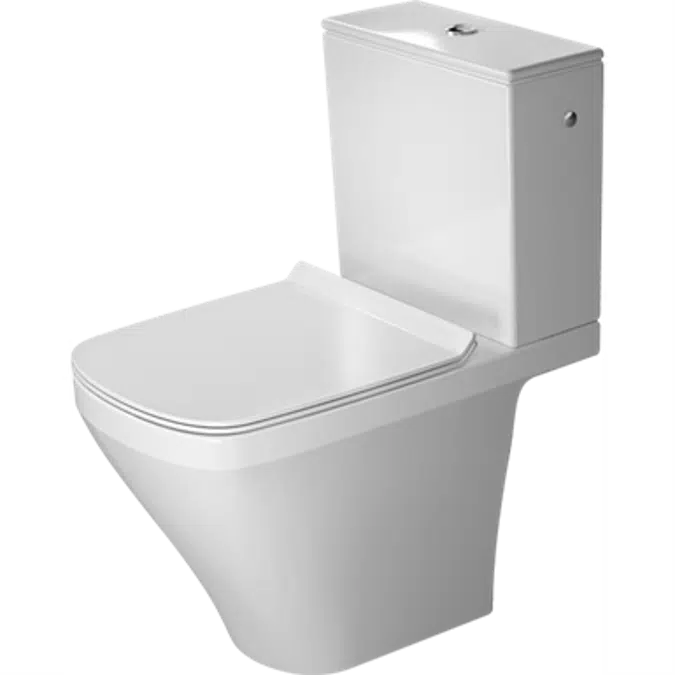 DuraStyle Floorstanding toilet for combination White High Gloss 630 mm - 216209