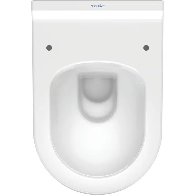 Starck 3 Toilet wall mounted Duravit Rimless¨ set 452709