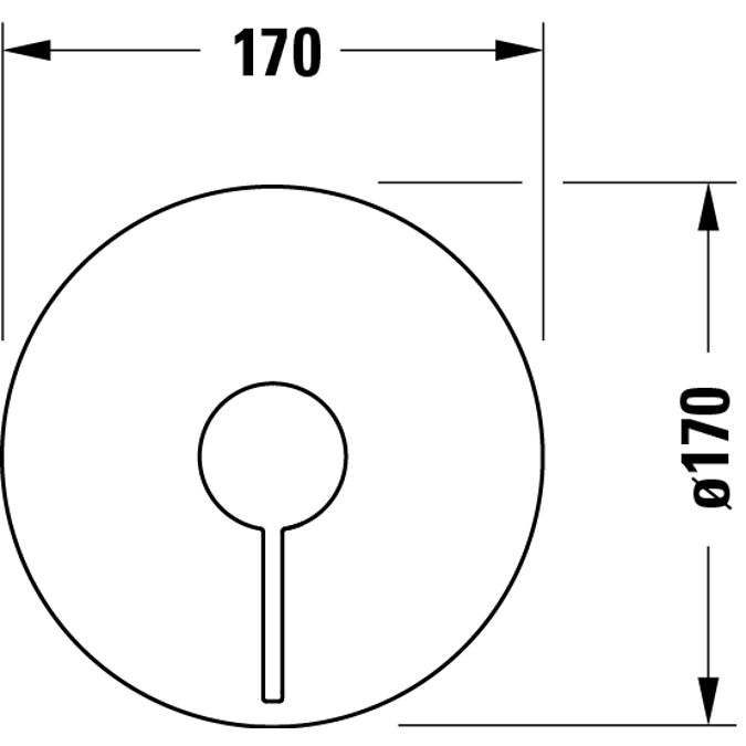 DE4210 D-Neo Single lever shower mixer for concealed installation