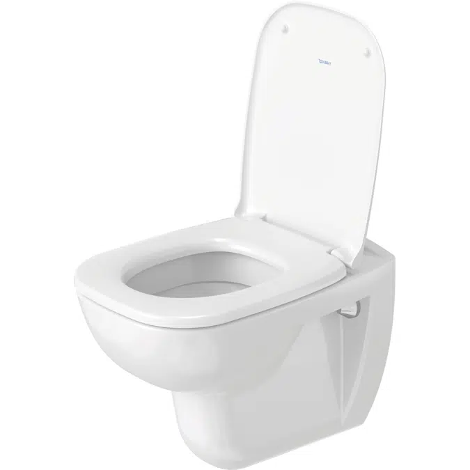 D-Code Wall-mounted toilet White High Gloss 545 mm - 253509