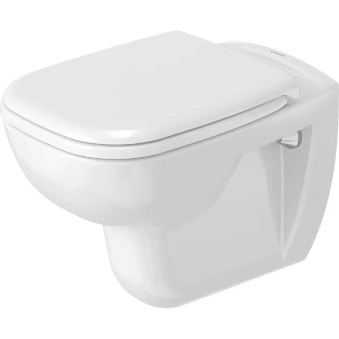 D-Code Wall-mounted toilet White High Gloss 545 mm - 253509