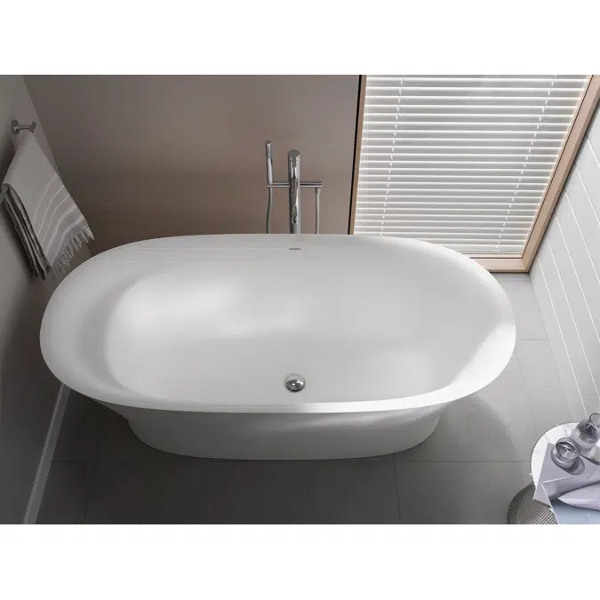 Cape Cod Bathtub White Matt 1650x780 mm - 700459