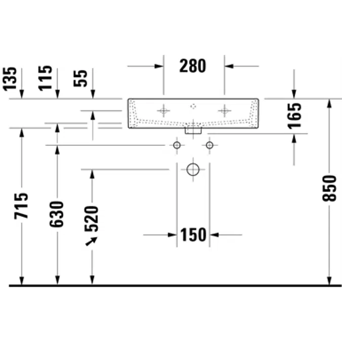 Vero Air sink 235060