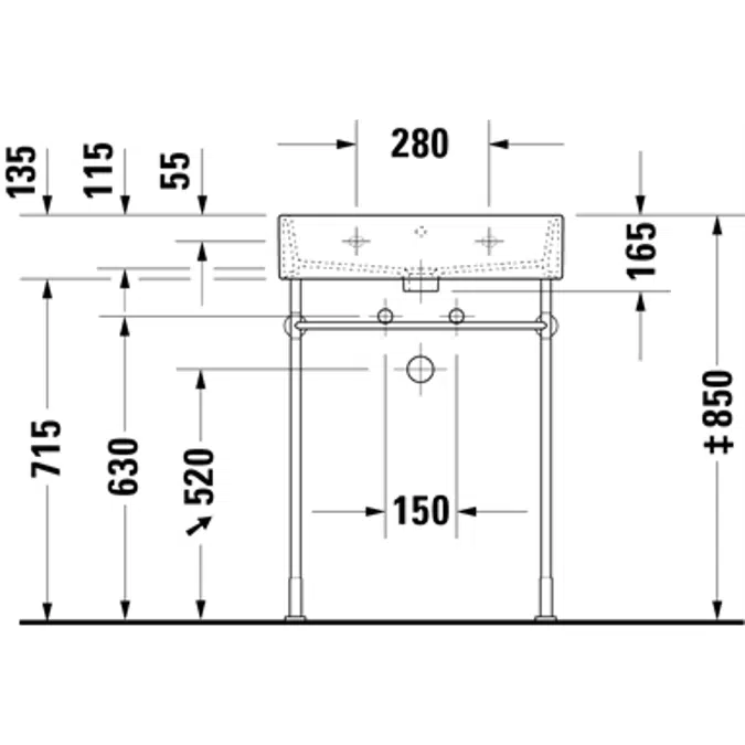 Vero Air sink 235060