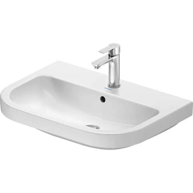 D-Code Washbasin White High Gloss 650 mm - 239865