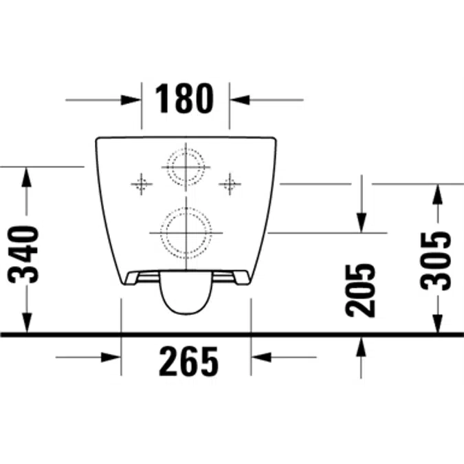 Viu wall-mounted toilet 251109