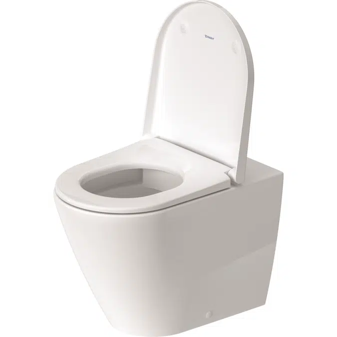 CAD und BIMObjekte Toilette DNeo Floorstanding toilet White High