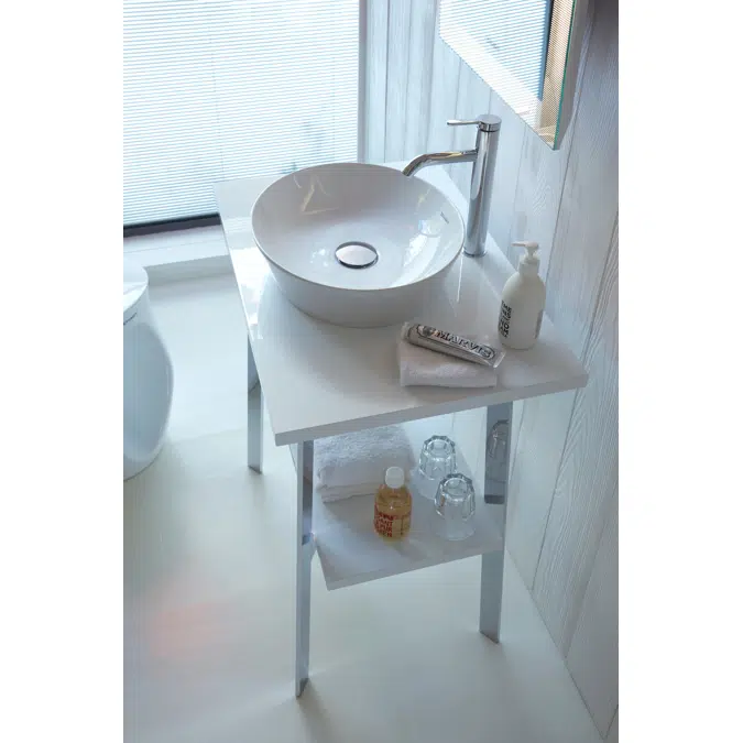 Objetos BIM - ¡Descarga gratis! Cape Cod Lavabo sobre encimera Blanco ...