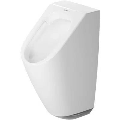 Image pour Duravit ME by Starck Urinoir électronique, Blanc brillant, 350 mm, Position alimentation: Arrière, Alimentation par pile, Bride: Rimless, Matériel de fixation incl. – 2809310092