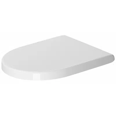 Image for Starck 3 Toilet seat White  416x371x46 mm - 006241