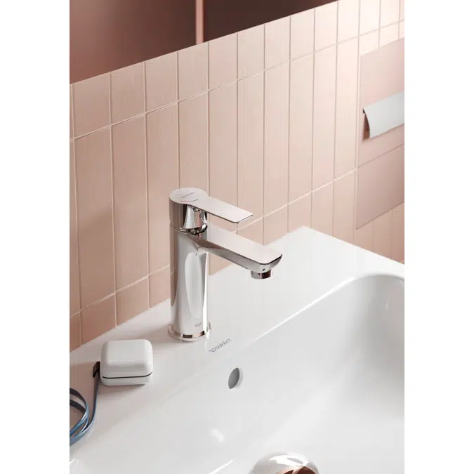 D-Code Single lever basin mixer M FreshStart und MinusFlow Chrome High Gloss - DC1023002
