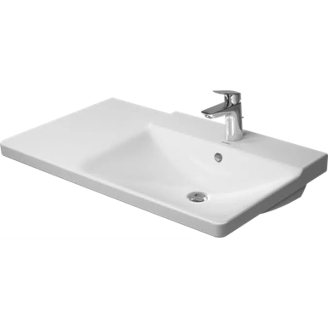 P3 Comforts Washbasin, furniture washbasin asymmetric 233485