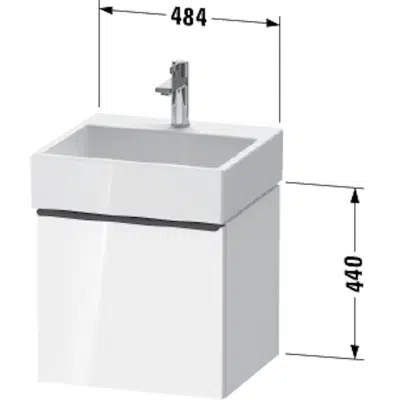 Image for DE4270 D-Neo Vanity unit wall-mounted