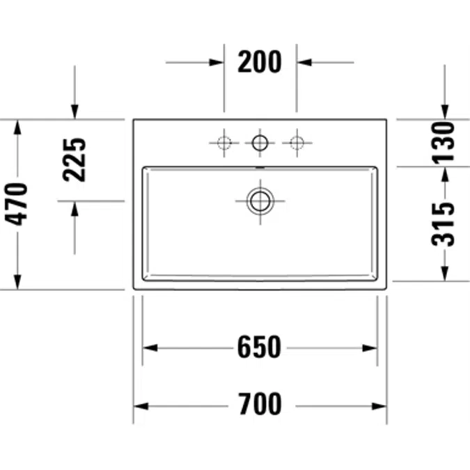 Vero Air sink 235070