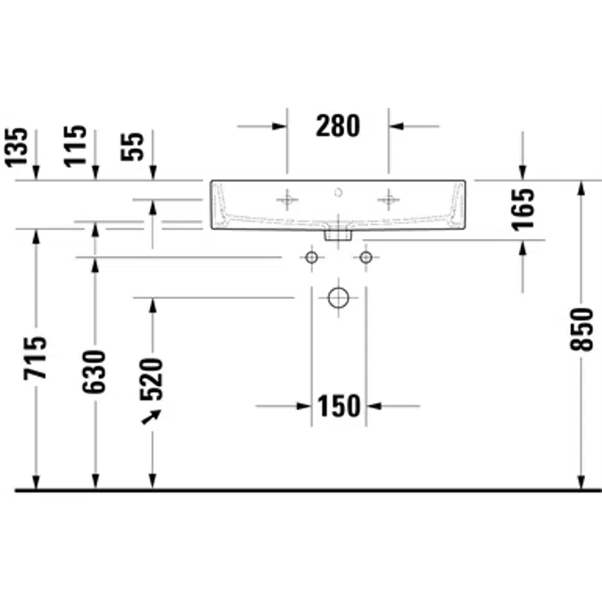 Vero Air sink 235070