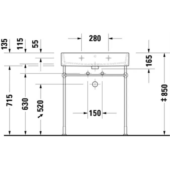 Vero Air sink 235070