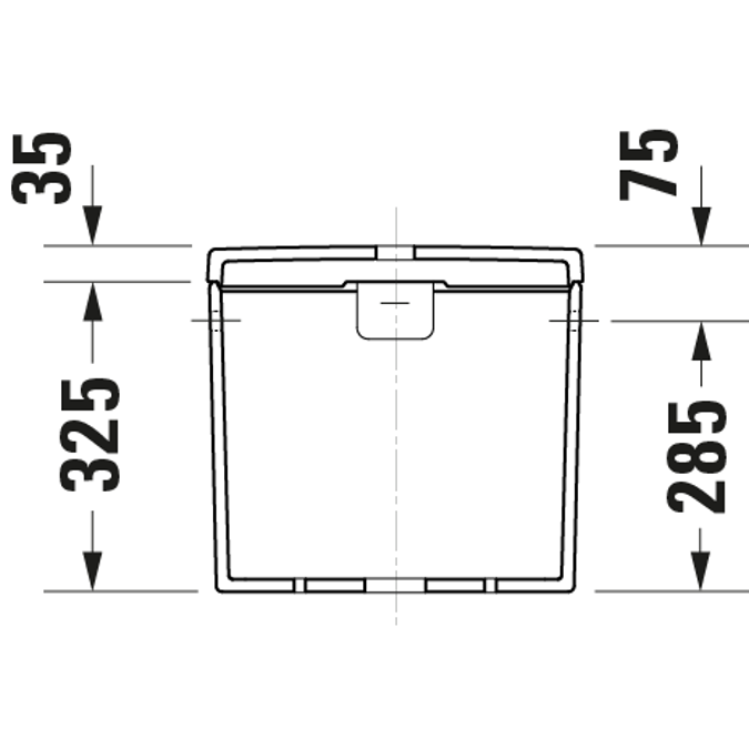 D-Neo Spülkasten 094400