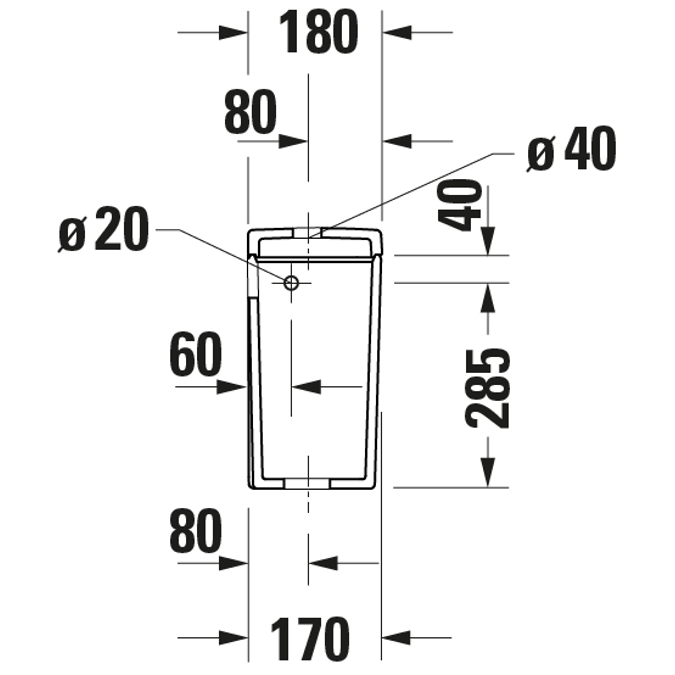 D-Neo Spülkasten 094400