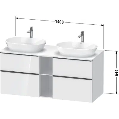 Image for DE4970 D-Neo Vanity unit wall-mounted
