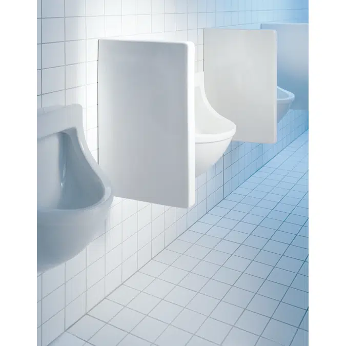 Starck 3 Urinal partition 80x400x705 mm - 850000