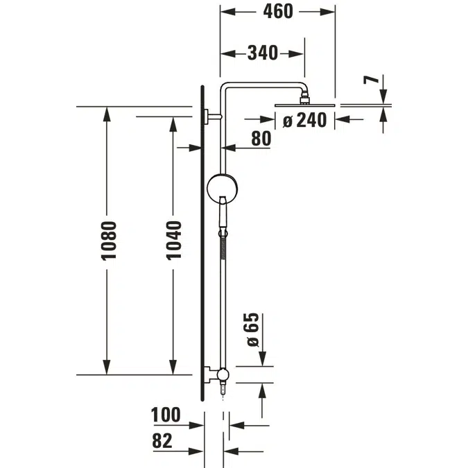 C.1 Shower system C1428008