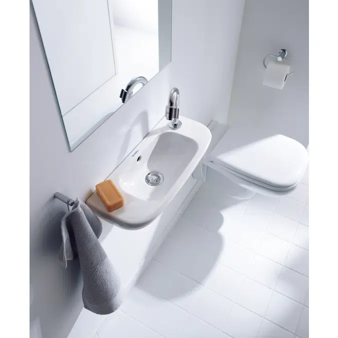 D-Code Toilet seat White  361x485x43 mm - 006041