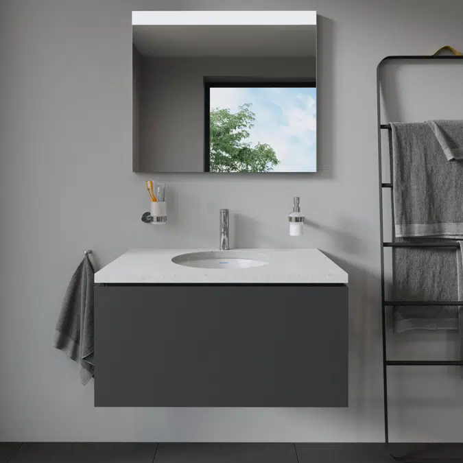 Architec Vanity washbasin White High Gloss 400 mm - 046840