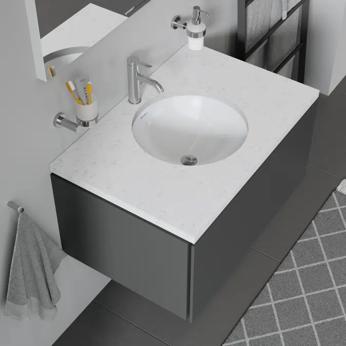 Architec Lavabo empotrado Blanco brillante - 046840