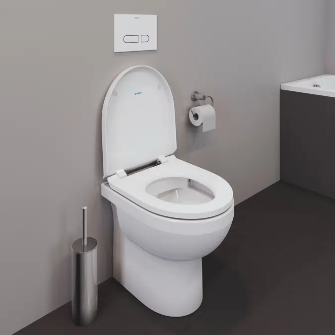Duravit No.1 Toilet seat White  373x430x43 mm - 002079