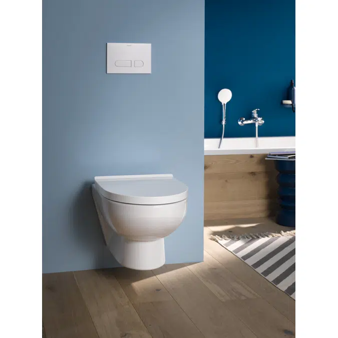 Duravit No.1 Toilet seat White  373x430x43 mm - 002079