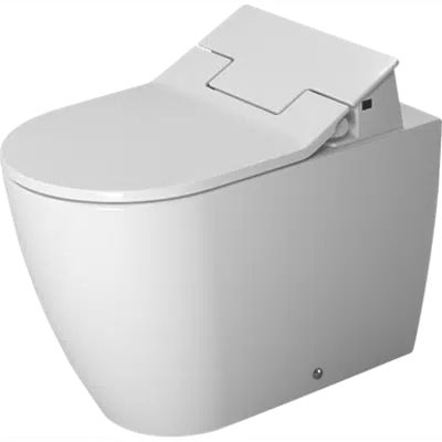 me by starck toilet floorstanding for shower toilet seat white high gloss 373x600x400 mm - 216959
