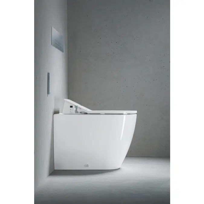 ME by Starck Toilet floorstanding for shower toilet seat White High Gloss 373x600x400 mm - 216959