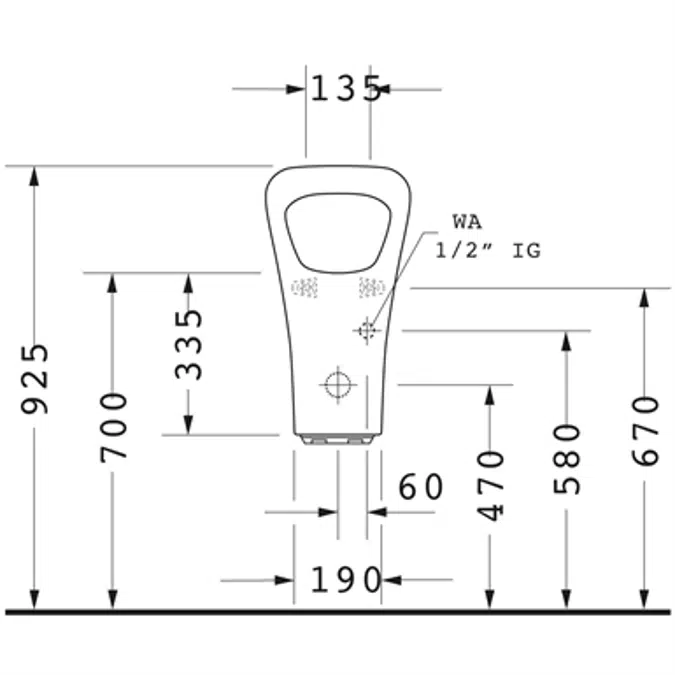 DuraStyle Urinal 280431