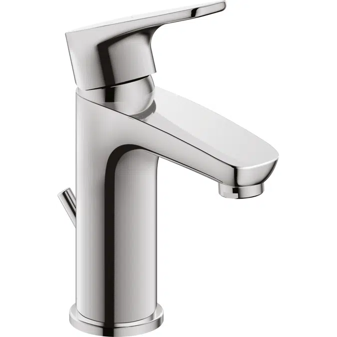 B.1 Single lever washbasin mixer Chrome High Gloss 137x42x155 mm - B11010