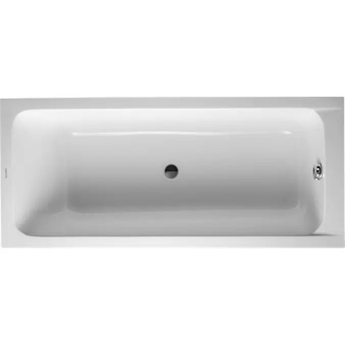 D-Code rectangular bathtub 700106