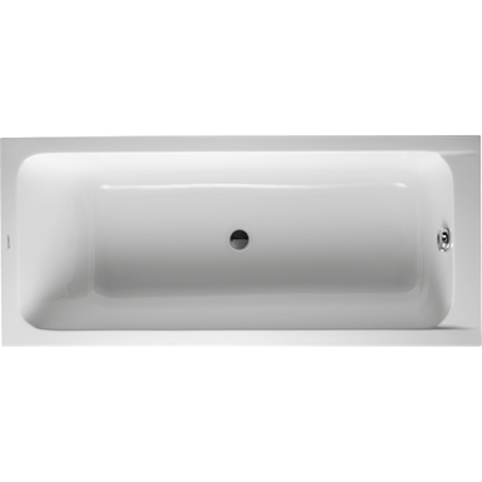 BIM objects - Free download! D-Code rectangular bathtub 700106 | BIMobject