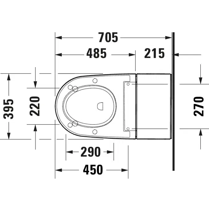 SensoWash u Integrated shower toilet White - 622000011